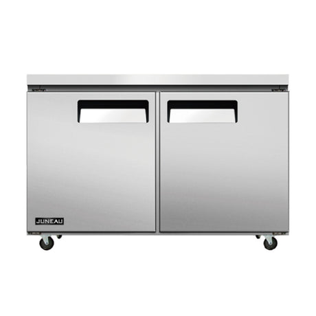 Omcan 58015 (FR-TH-1219-HC) Juneau Undercounter Freezer Reach In Two-section