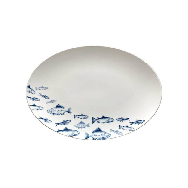Bauscher Hepp 692233-425915 - Platter, 13" X 9-1/2", Oval
