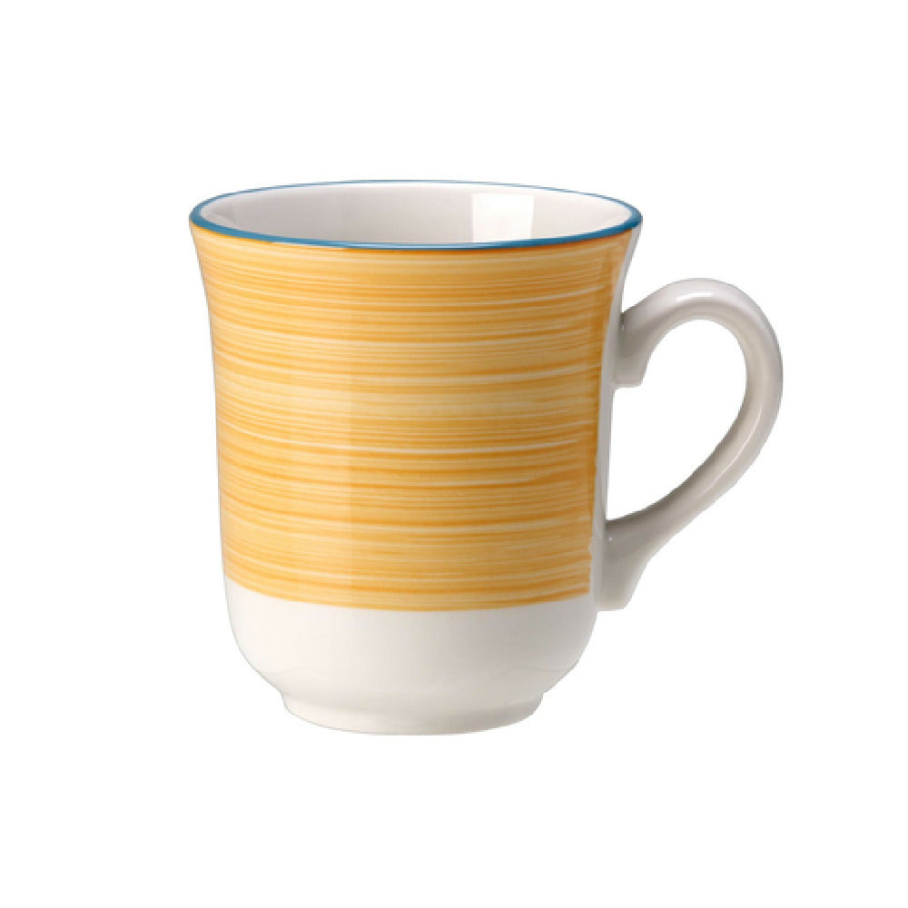 Steelite 15300349 Club Mug 10 Oz. 4-1/2"W X 4-3/8"D X 1-17/20"H Alumina Vitrified