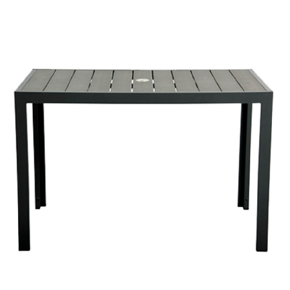 Plantation Prestige Commercial Furniture 8773361-01 Durango Table 33" X 61" Bar Height