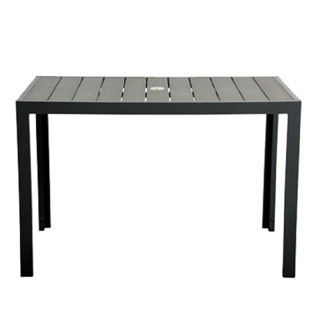 Plantation Prestige Commercial Furniture 8773361-01 Durango Table 33" X 61" Bar Height