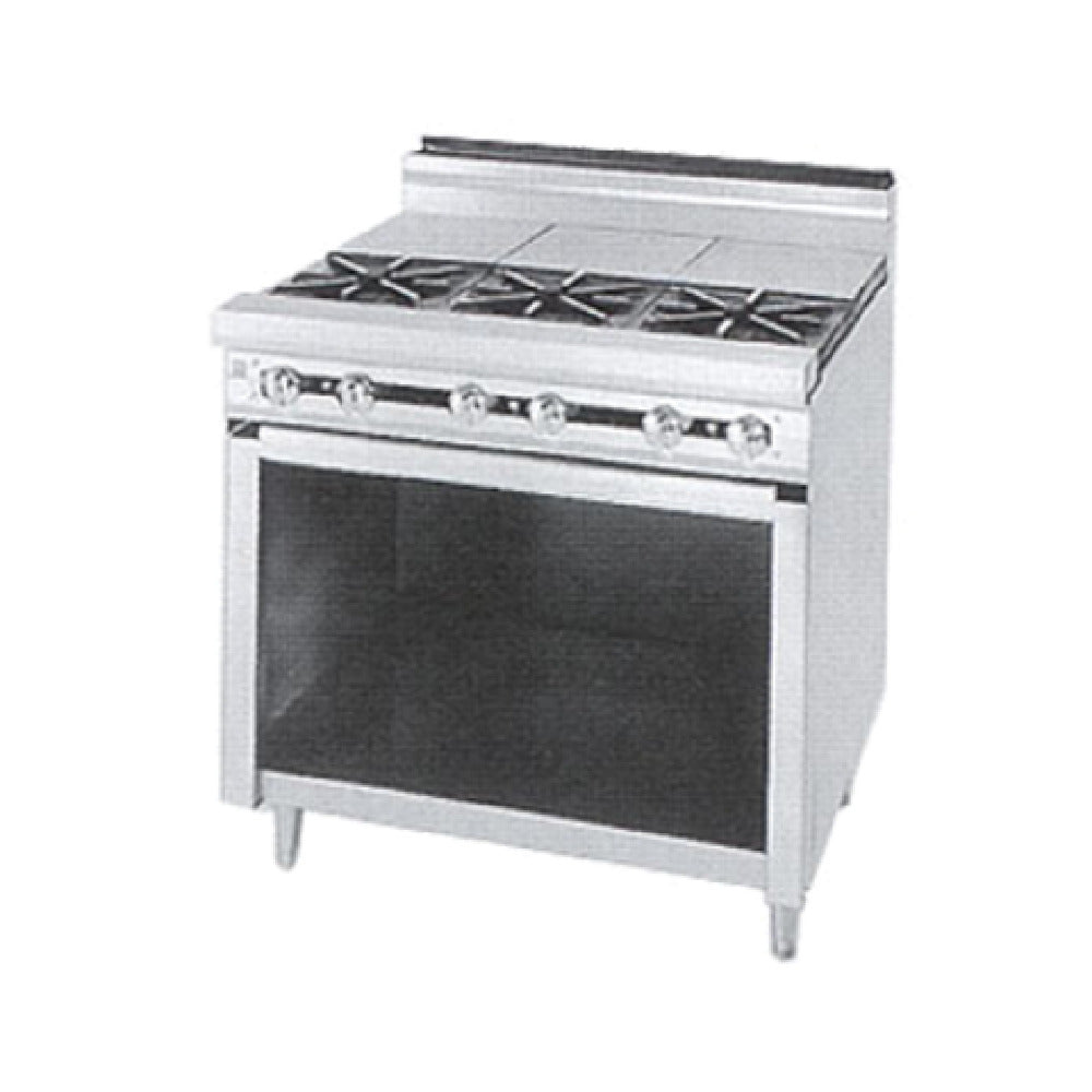 Jade Range JTRH-1ST_LP Titan™ Heavy Duty Range Gas 12"