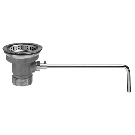 Fisher 22349 DrainKing Waste Valve Locking Basket Strainer 12 GPM Drain Rate