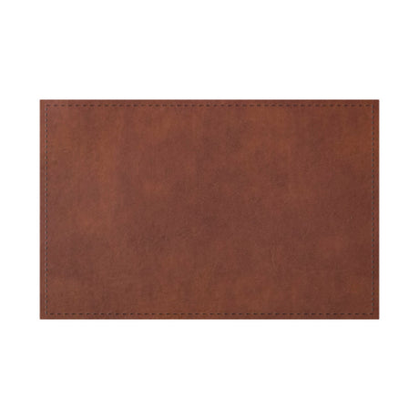 Risch TABLEMAT-LTH 17X11 Tuxedo Leather Bonded Leather Table Mat (specify Color)