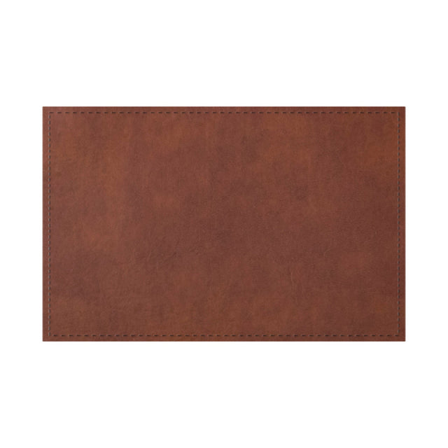 Risch TABLEMAT-LTH 17X11 Tuxedo Leather Bonded Leather Table Mat (specify Color)