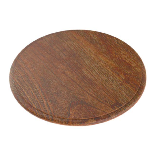 Bauscher Hepp TRW3028 - Rustic Wood Collection Platter, 11-1/4" Dia. X 1/2"H, Round