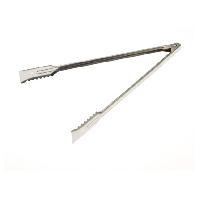 Mercer M21616 - 16" Utility Tong, Gripper End, 18-0 Stainless Steel