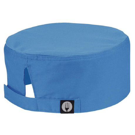 Chef Works DFCVBLULXL Beanie Cool Vent™ Mesh Top Adjustable Velcro® Closure