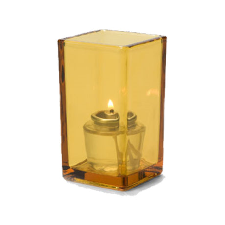 Hollowick 6109A Quad™ Votive Lamp 4-3/8"H X 2-1/2" Sq. Accommodates Hollowick's HD8 Or HD15 Fuel Cell