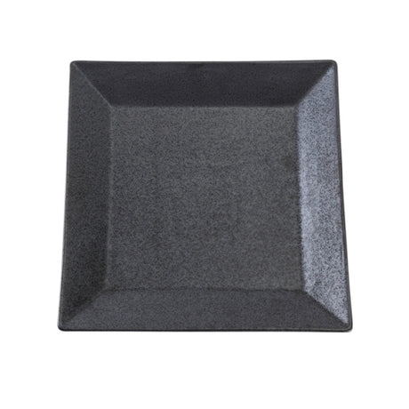 Yanco DB-510 Diamond Black Plate 10"L X 10"W X 1-1/8"H Square