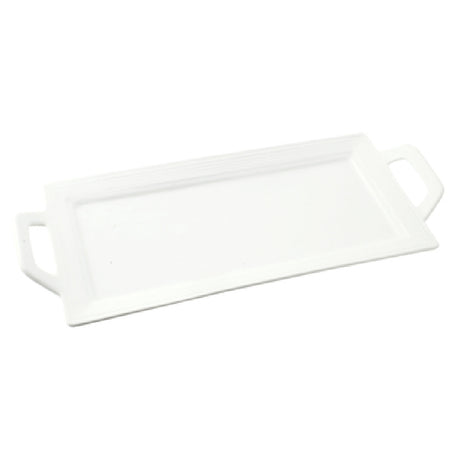 10 Strawberry St WTR-12EMBHNDLPLTR - Platter, 12" X 5", Rectangular
