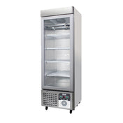 Migali Industries G-1MRG-HC Medical-Grade Refrigerator 11.1 Cu. Ft. Capacity Single Glass Door