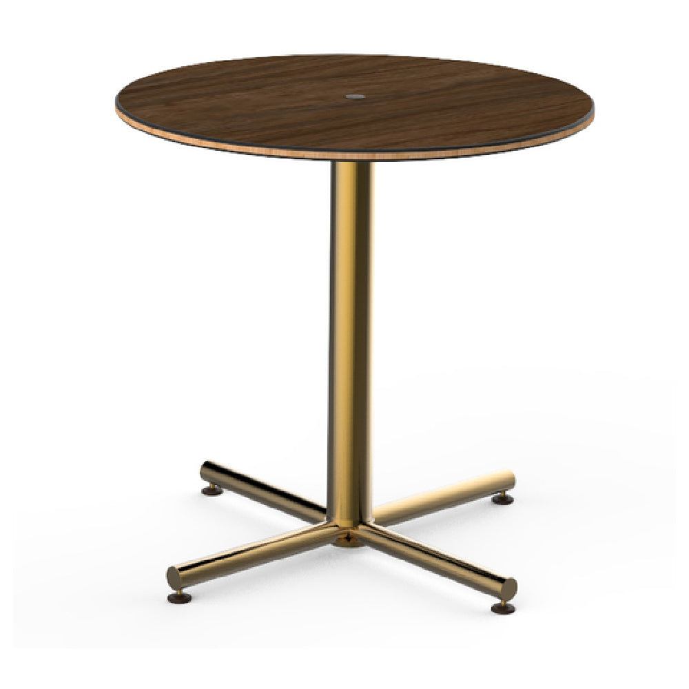 Steelite MGCPRR01WBXX Mogogo Buffet Solutions Bistro Table 30" Dia. X 29" H Round