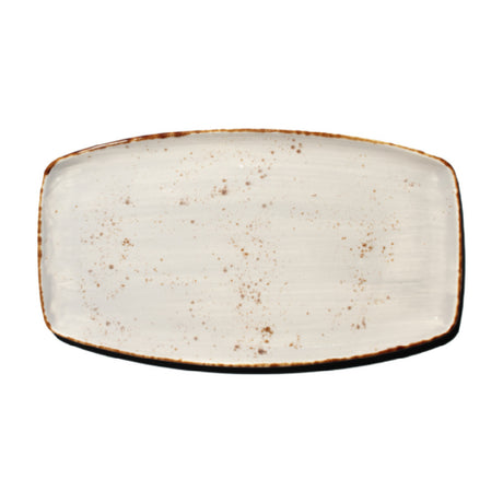 Vertex China LTP-O14 Platter 13'' X 3-1/2'' Oblique/rectangular