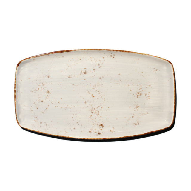 Vertex China LTP-O14 Platter 13'' X 3-1/2'' Oblique/rectangular