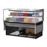 Turbo Air TOM-60L-UF-S-2SI-N Drop-In Horizontal Open Display Case Low Profile