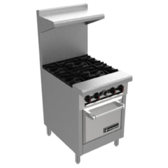 Venancio R24ST-24B_LP Restaurant Range Gas 24"W