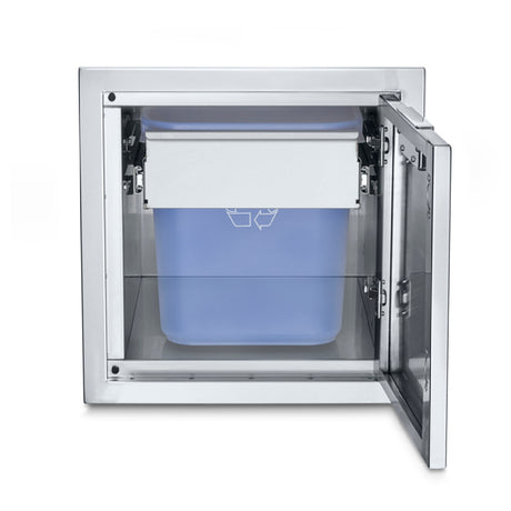 Crown Verity IBISC-GH Infinite Series Small Built-In Cabinet With Garbage Holder Holds (2) 21 Qt. Bins