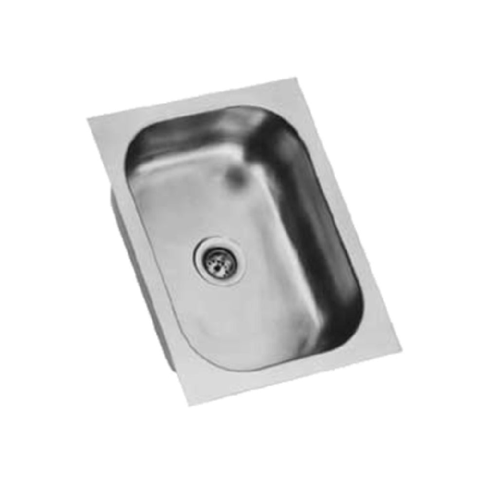 Eagle FDI-14-16-6-1 Weld-In Sink One Compartment 14" Wide X 16" Front-to-back X 6" Deep Bowl