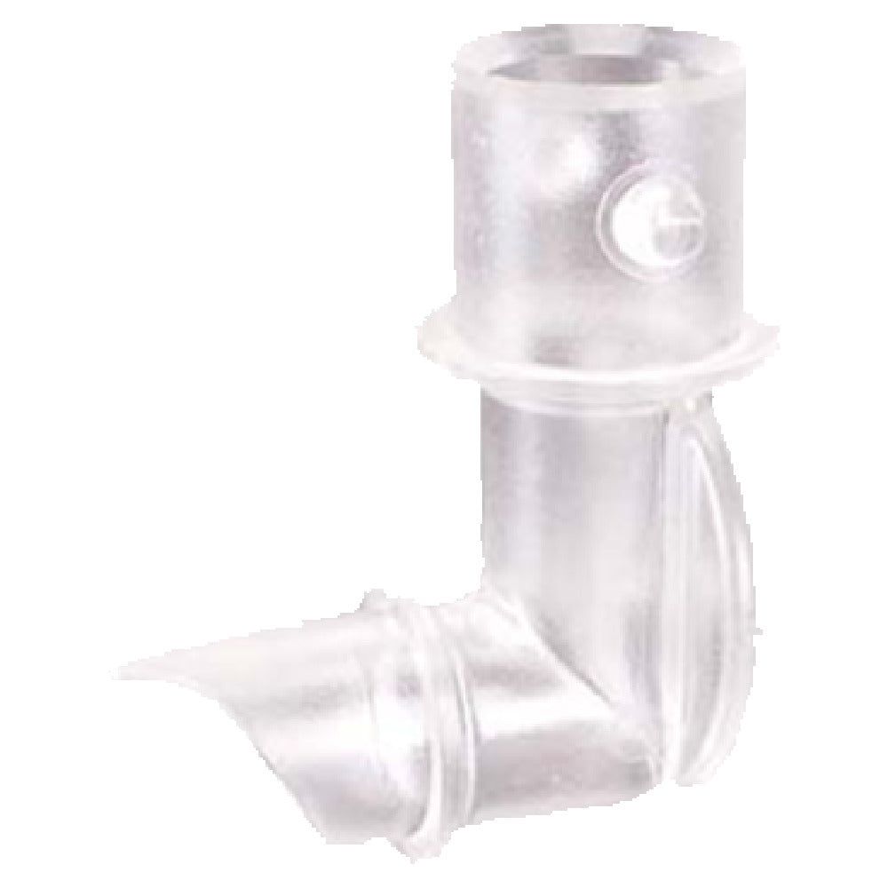 Franklin Machine Products 217-1059 Connector 5/8" OD X 3/8" ID X 2-5/32"L X 1"W Plastic