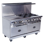 Royal Range Of California RR-6G12_NAT Restaurant Range Gas 48"