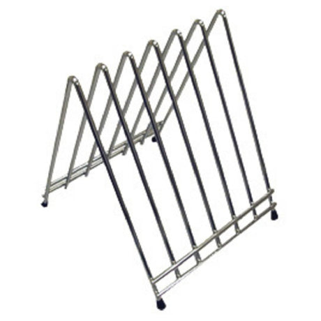 Winco CB-6L Cutting Board Rack 6 Slots Fits Cutting Boards Up To 1" Thick