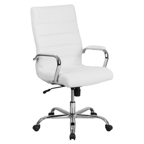 Flash Furniture GO-2286H-WH-GG Executive Swivel Office Chair 39-1/4" To 43" Adjustable Height