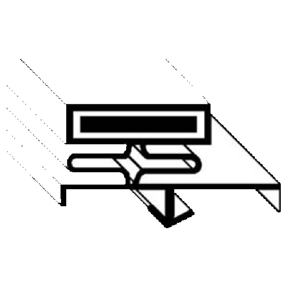 Franklin Machine Products 155-1004 Gasket Frame Right Hand Doors 32-1/16" X 78-1/2"