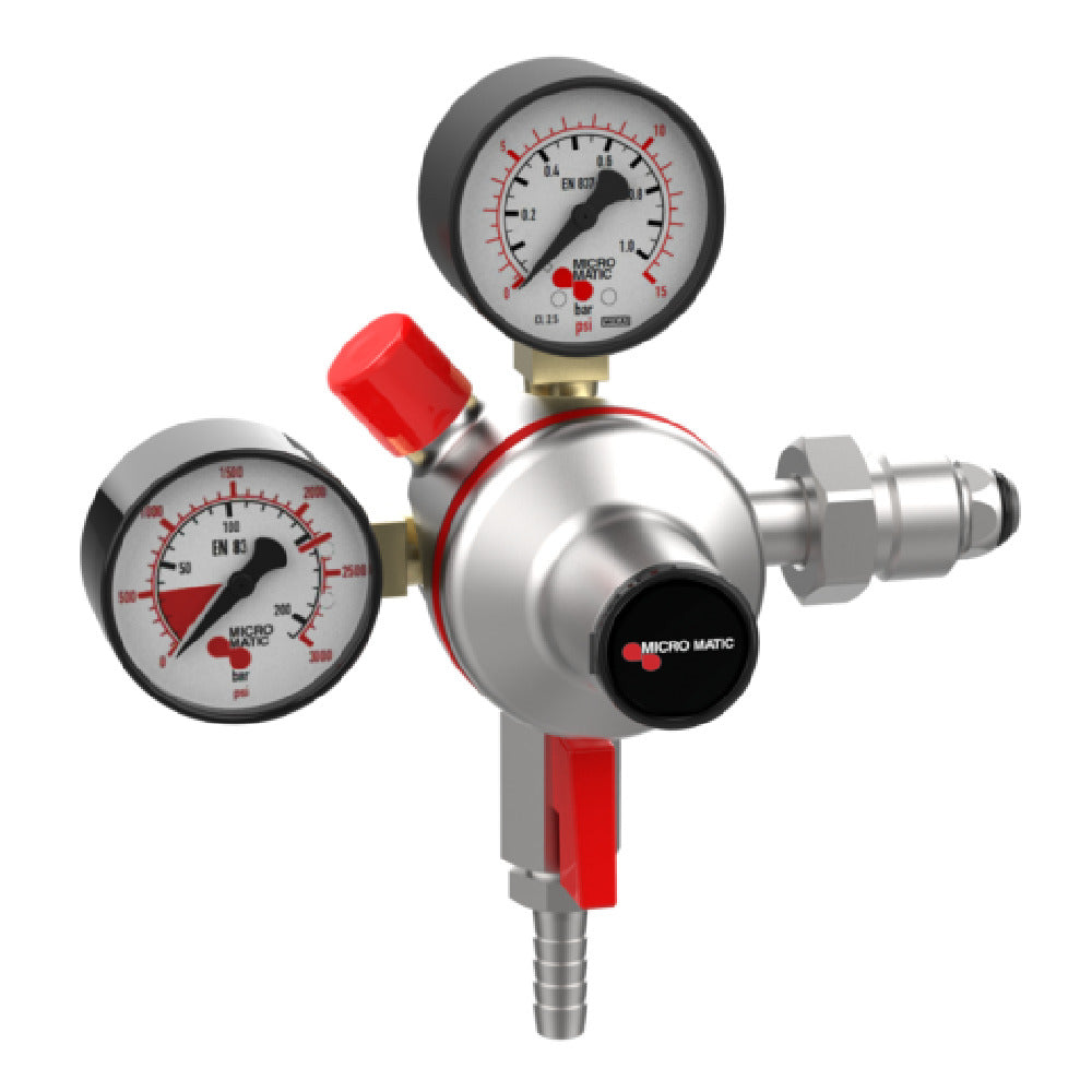 Micro Matic 842N-PP Premium Plus Regulator Double Gauge Nitrogen Regulator