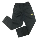 Thunder Group CP201BKL Chef Regalia Relaxed Fit Chef Pants Large 65/35 Poly/cotton