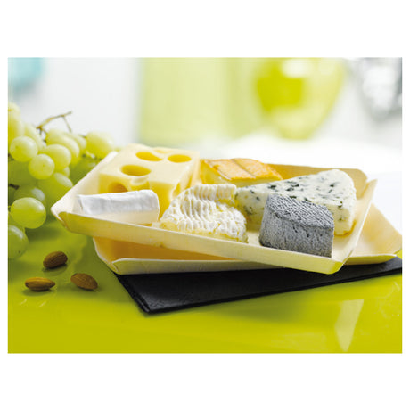 PacknWood 210BBT90 - Canada Tray, 8.2" X 4.1" X 1.1”, Rectangular