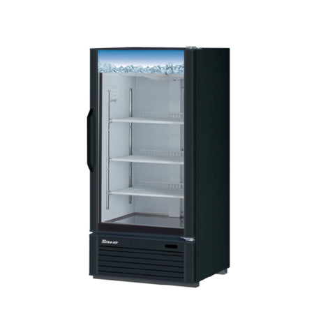Turbo Air TGM-10B-N6 - Glass Door Refrigerator, One-section, 26-3/8"W X 25"D X 55-3/8"H