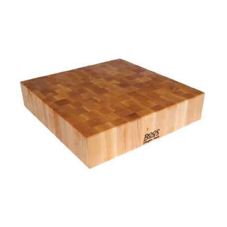 John Boos BB01 Chinese Chopping Block 24"W X 24"D X 6" Thick End Grain Construction