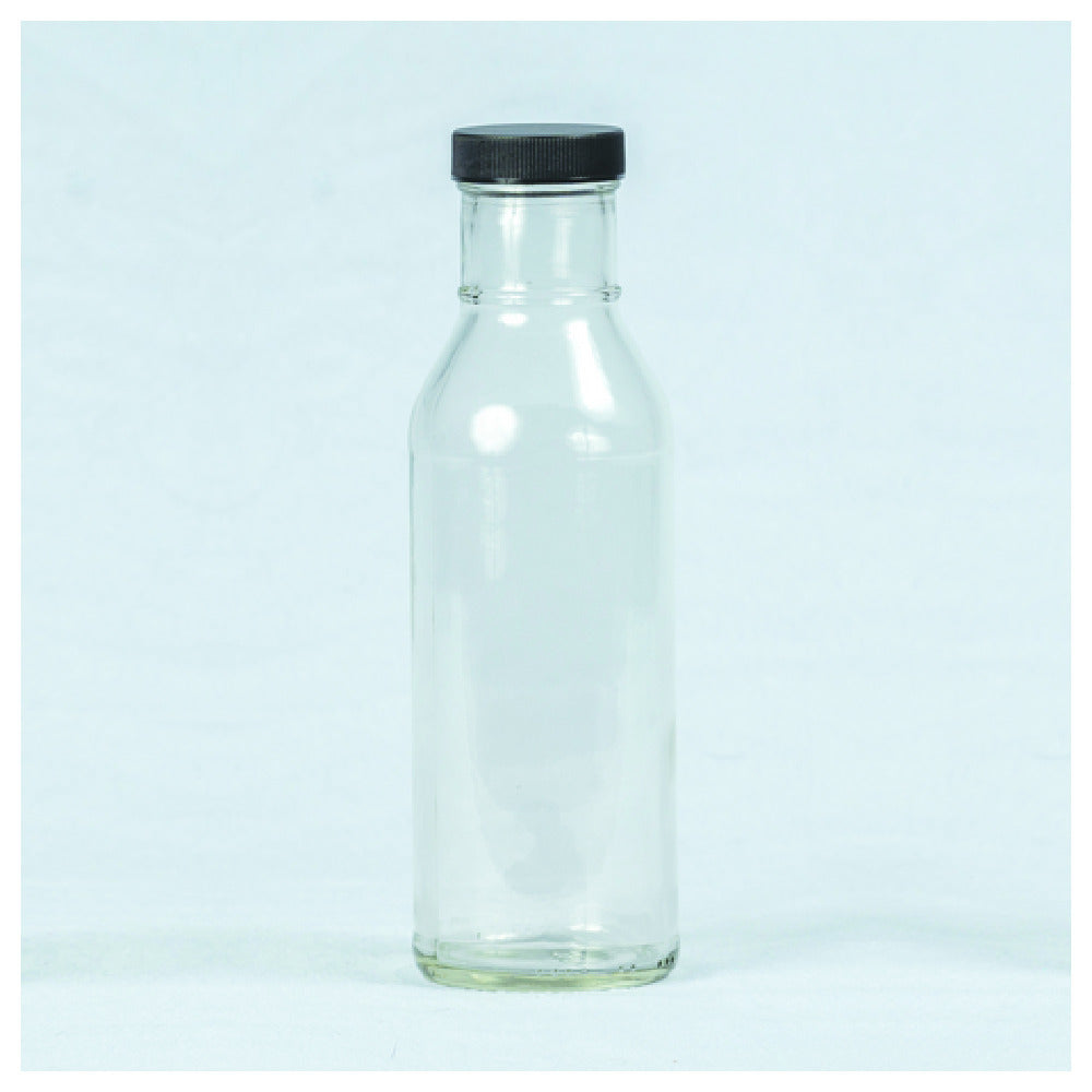 Buccaneer Container Corp 10120120201 (Buccaneer) Sauce Bottle 12 Oz. Glass