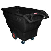 Rubbermaid FG101300BLA - Tilt Truck, Mobile, Open Top