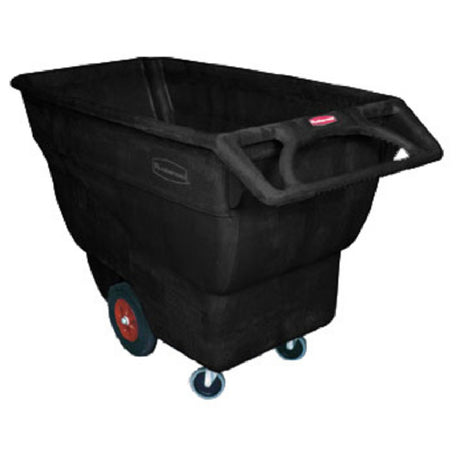 Rubbermaid FG101300BLA - Tilt Truck, Mobile, Open Top