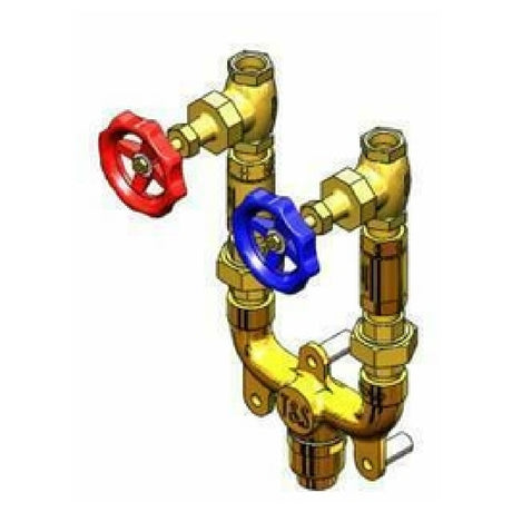 T&S Brass MV-0771-12N Mixing Valve Assembly (2) Check Valves (2) Globe Valves