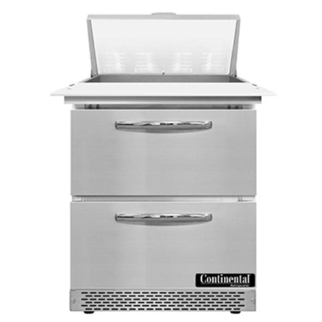 Continental Refrigerator SW27N8C-FB-D Sandwich Unit Front Breather 27"W