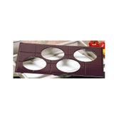 Bon Chef 9600H49013CABERNET - Tile Tray, Custom Cut, 13" X 21-3/8"
