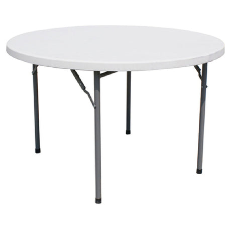 Omcan 44490 (44490) Round Folding Table 47.2" Dia. X 29.13"H Plastic