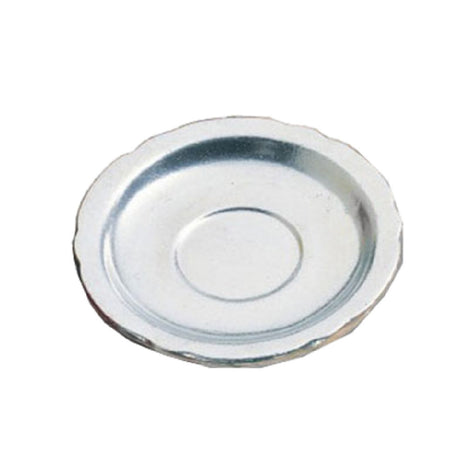 Bon Chef 1029 Saucer 5-1/4" Aluminum With Pewter-Glo Finish