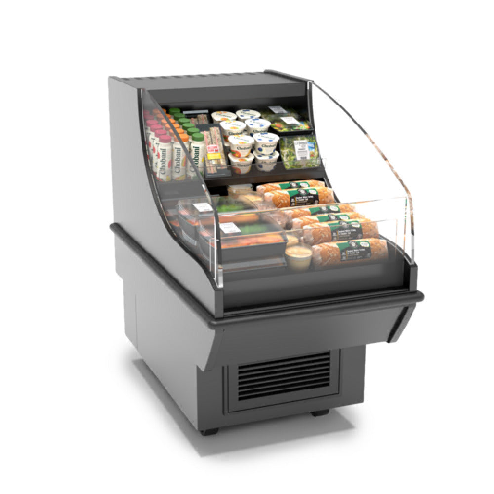 Hussmann Q2-SSM-2SPA - EVOLVE™ Open Vertical Self-contained Merchandiser, Mobile