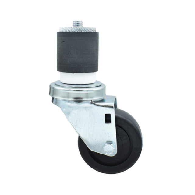 BK Resources 3SBR-4RA-LDP - Swivel Caster, 2" Expanding Stem, 3" Polyolefin Wheel