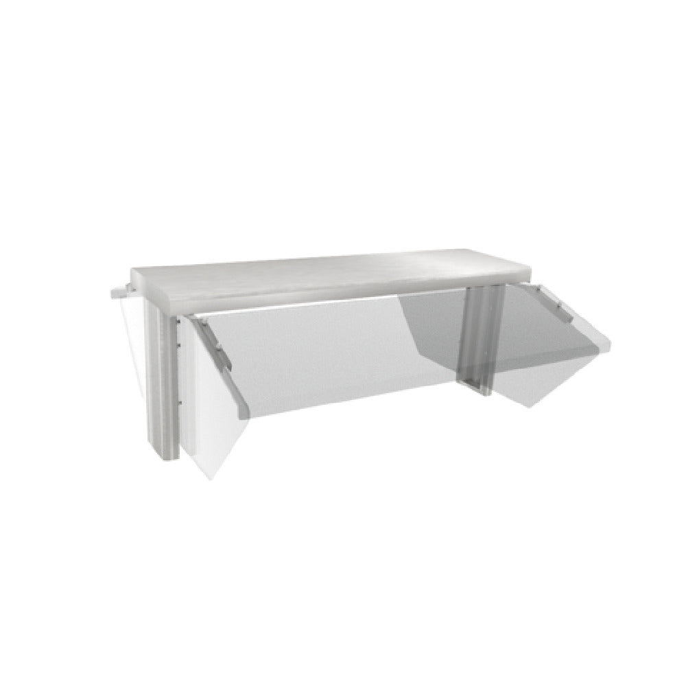 Duke TS530-32 Thurmaduke™ Designer Sneeze Guard 31-3/4"W X 13"D X 18"H (2) Sided Buffet Style