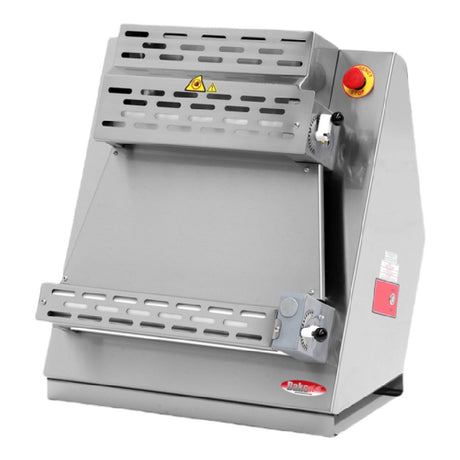 BakeMax BMHA01Y Two Pass Dough Sheeter Countertop 23.4"W X 20.1"D X 36.6"H