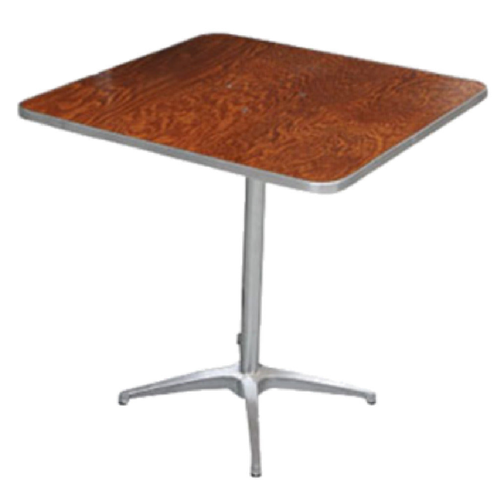 Forbes Industries HOTRI30-SKADJ 200 Series Pedestal Table Triangle 30" X 30" X Adjustable Height