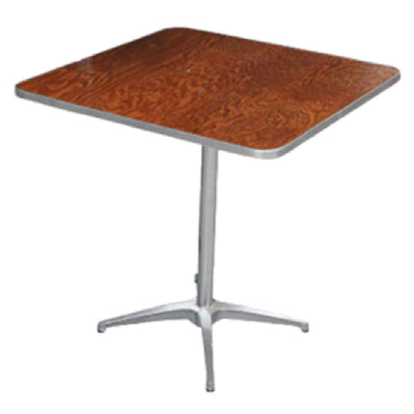 Forbes Industries HOTRI30-SKADJ 200 Series Pedestal Table Triangle 30" X 30" X Adjustable Height