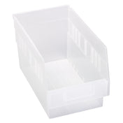 Quantum QSB202CLCS - Economy Shelf Bin, Nesting, 6-5/8"W X 11-5/8"L X 6"H