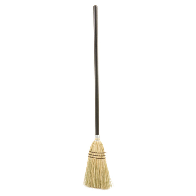 Rubbermaid FG637300BRN - Lobby Broom, 1-1/2" Dia., 100% Corn