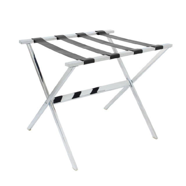 FOH RLR001BKL20 Luggage Rack 18.5"W X 23.25"D X 19.25"H Rectangular